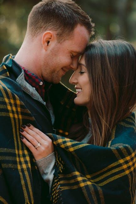 Free stock photo of adult couple, cold, cuddle